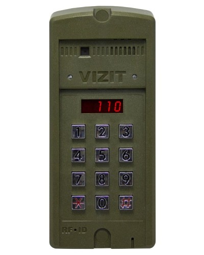 Блок вызова до 100 абонентов Vizit БВД-SM110FCP в Нефтеюганске Блоки вызова многоабонентные Pintop.ru
