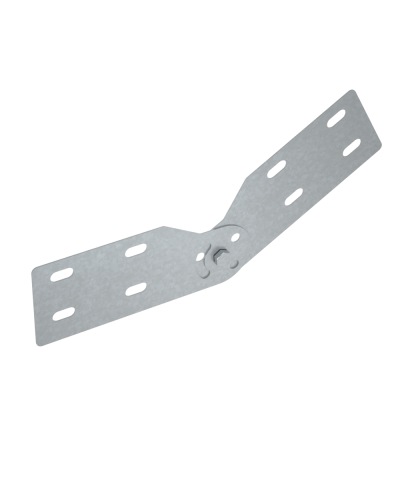 Шарнирный соединитель лестничного лотка 100 мм Быстрый монтаж HD КМ-Профиль (LSHS3 HD) в Нефтеюганске Аксессуары для лотков Pintop.ru