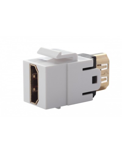 Модуль HDMI keystone, белый Eurolan (16B-HD-03WT) в Нефтеюганске Модули Keystone Pintop.ru