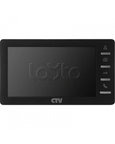 Монитор видеодомофона CTV-M1701 Plus (черный) в Нефтеюганске Абонентские IP устройства Pintop.ru
