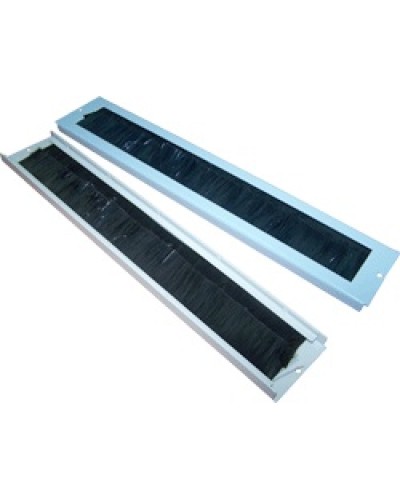 Ввод кабельный щеточный для настенных шкафов (серый) TWT TWT-CBW-BP в Нефтеюганске Аксессуары для стоек и шкафов Pintop.ru