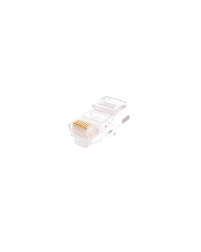 Коннектор RJ45/8P8C (1000 шт/уп) NETLAN UEC-UP8P8C-UD-003-TR-1000 в Нефтеюганске Коннекторы Pintop.ru