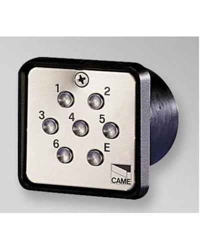 Клавиатура кодонаборная 7-кнопочная, встраиваемая Came 001S6000 в Нефтеюганске Запчасти для шлагбаумов и автоматики Pintop.ru