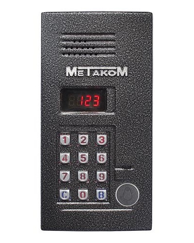 Блок вызова домофона Метаком MK2012-RFE в Нефтеюганске Блоки вызова многоабонентные Pintop.ru