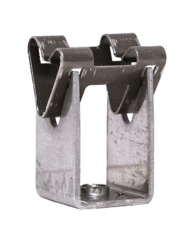 Держатель токоотвода металлический 35мм, L=20мм, Ni/Ni EKF PROxima (lp-d2115-20-ni) в Нефтеюганске Электротехническое оборудование Pintop.ru