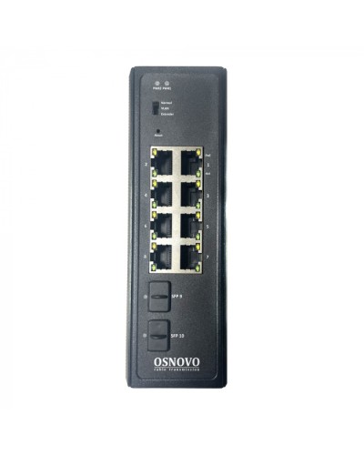 OSNOVO SW-80802-IM(port 90W,360W) Промышленный Web-управляемый PoE коммутатор в Нефтеюганске Коммутаторы Pintop.ru