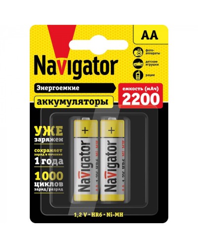 Аккумулятор Navigator 94 785 NHR-2200-HR6-RTU-BP2 в Нефтеюганске Электротехническое оборудование Pintop.ru