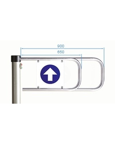 Створки для калитки PERCo-ASG-650 в Нефтеюганске Калитки Pintop.ru