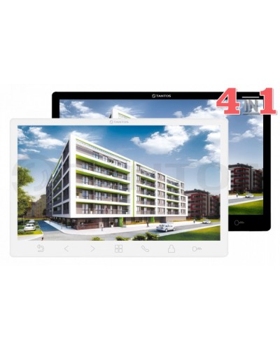 Монитор Tantos Sherlock HD SE (White) в Нефтеюганске Абонентские IP устройства Pintop.ru