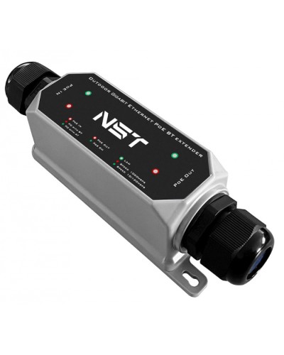 Уличный Ultra PoE удлинитель Gigabit Ethernet до 250м на 1 порт NST NS-EX-1GP/W в Нефтеюганске Дополнительное оборудование для сетей Pintop.ru