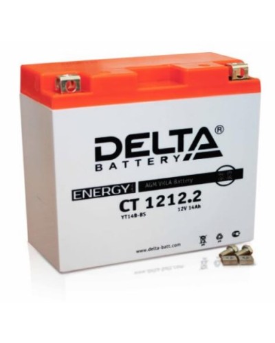 Аккумулятор АКБ 12 - 12 Delta CT 1212.2 в Нефтеюганске Электротехническое оборудование Pintop.ru