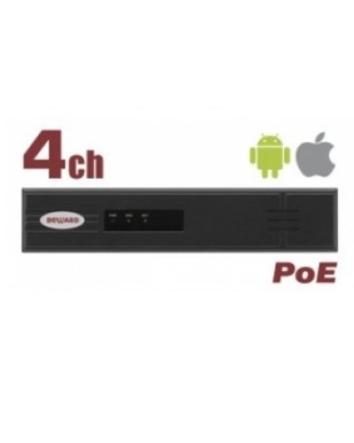 IP-видеорегистратор 4-х канальный Beward BK0104H2-P4 в Нефтеюганске Системы видеонаблюдения Pintop.ru