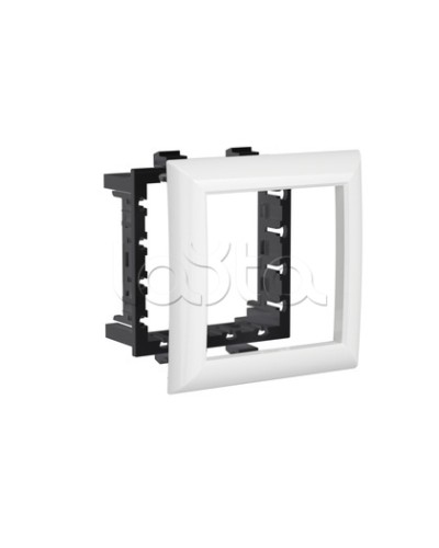 Рамка-суппорт Avanti белый для In-liner Front, 2 мод. DKC 4400912 в Нефтеюганске Аксессуары для лотков Pintop.ru