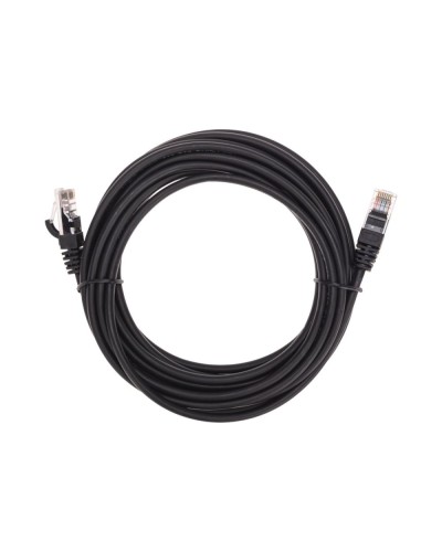 Патч-корд U/UTP, CAT 5e, RJ45-RJ45, 26AWG, LSZH, черный, 5м REXANT 02-0102-5 в Нефтеюганске Патчкорды (медные) Pintop.ru