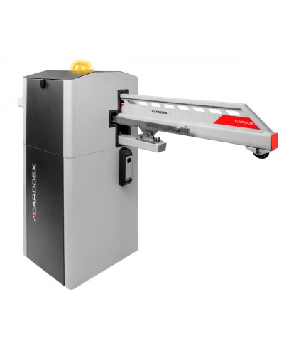 Комплект шлагбаума CARDDEX VBR-6S (тумба шлагбаума + высокоскоростной привод Nice RB250HS + стрела 6 метров) в Нефтеюганске Автоматические шлагбаумы Pintop.ru