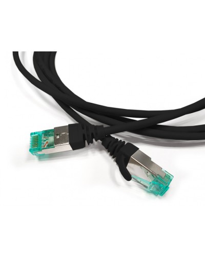 Hyperline PC-LPT-SFTP-RJ45-RJ45-C6A-1M-LSZH-BK Патч-корд S/FTP в Нефтеюганске Патчкорды (медные) Pintop.ru