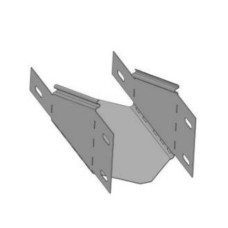 Редукция по высоте для лотка шириной 200 мм 100-80 (0,7) ПожТехКабель (580-011)