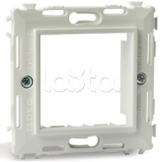 Каркас на 2 модуля (одноместный), черный RAL 9005 DKC (75020N)