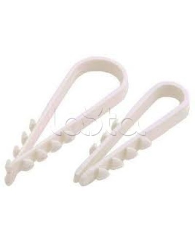 Дюбель-хомут 5-10 белый (100шт/уп) PROCONNECT 07-4501-2 в Нефтеюганске Стяжки-хомуты Pintop.ru