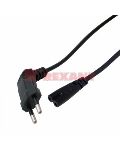 Шнур сетевой (угловая вилка) 2x0.75мм² 1.5М (10шт/уп) REXANT 11-1104 в Нефтеюганске Патч-корды и пигтейлы Pintop.ru