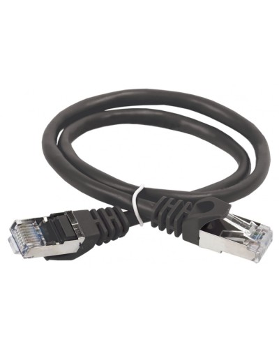 ITK Коммутационный шнур (патч-корд), кат.5Е FTP, 0,5м, черный (PC09-C5EF-05M) в Нефтеюганске Патч-корды и пигтейлы Pintop.ru