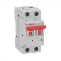 Выключатель автоматический модульный YON MD63 2P 10А C 6kA DKC (MD63-2C10-6)