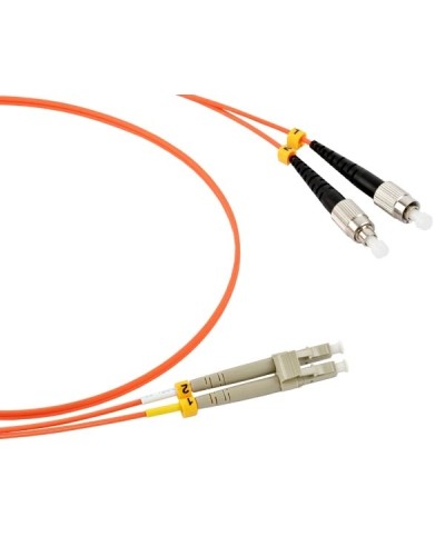 Патч-корд оптический LSZH, дуплексный, LC/PC-FC/PC, MM 50/125, 1.0м LANMASTER LAN-2LC-2FC/OM2-1.0 в Нефтеюганске Патч-корды и пигтейлы Pintop.ru
