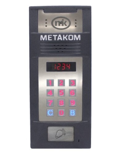 Многоабонентый антивандальный блок вызова со встроенной видеокамерой Метаком MК2018-RFiV в Нефтеюганске Блоки вызова многоабонентные Pintop.ru