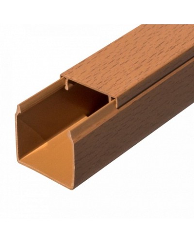 Кабель-канал бук 2-й замок 40х40 (60м/уп) Промрукав в Нефтеюганске Огнестойкие кабельные линии Pintop.ru