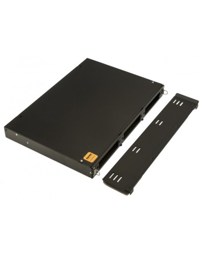 Бокс оптический 19 Hyperline FO-19V-1U-3xSLT-W130H30-24UN-BK в Нефтеюганске Кросс оптический Pintop.ru