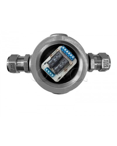 Магнито-Контакт УК-ВК-Ех-12 АЯКС П, с двумя кабельными вводами Ех МКВМ 25 в Нефтеюганске Комутационные взрывозащищенные коробки Pintop.ru