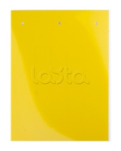 Табличка полужесткая. Установка в держатель. Для маркировки модульного оборудования. ПВХ-0,5. Желтый DKC TAS17 в Нефтеюганске Аксессуары для лотков Pintop.ru
