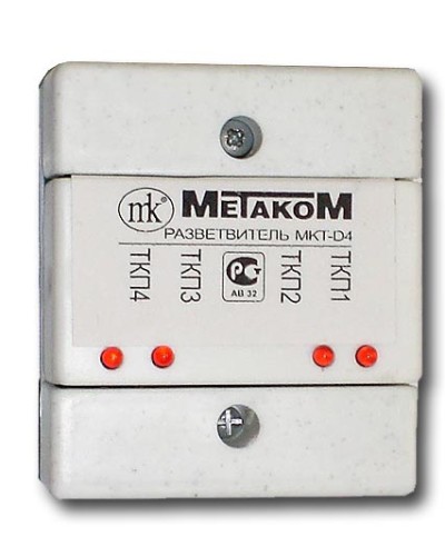 Разветвитель трубок Метаком MKT-D4 в Нефтеюганске Аксессуары для многоабонентных систем Pintop.ru