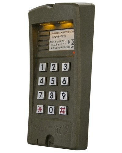 Блок вызова домофона Vizit БВД-310F в Нефтеюганске Блоки вызова многоабонентные Pintop.ru