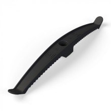 Держатель кабеля двусторонний для прямого монтажа в гофроящике черный (100 шт/кор) Промрукав (PR13.0488)