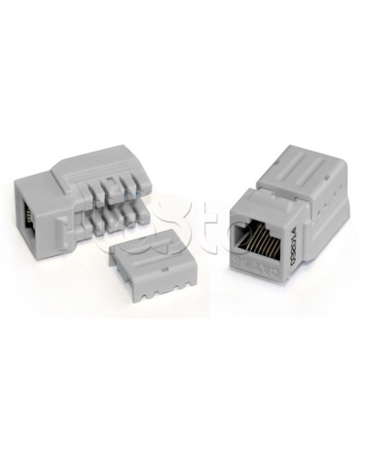 Вставка Keystone Jack RJ-45(8P8C), категория 6A, 110 IDC синяя Hyperline (KJNE-8P8C-C6A-90-BL) в Нефтеюганске Модули Keystone Pintop.ru