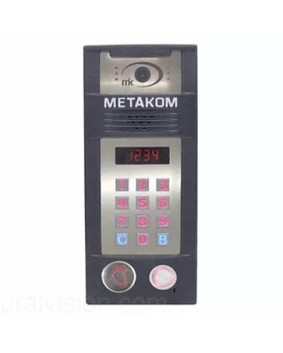 Многоабонентый антивандальный блок вызова со встроенной гибридной видеокамерой Метаком MК2018-TMRFVH в Нефтеюганске Блоки вызова многоабонентные Pintop.ru