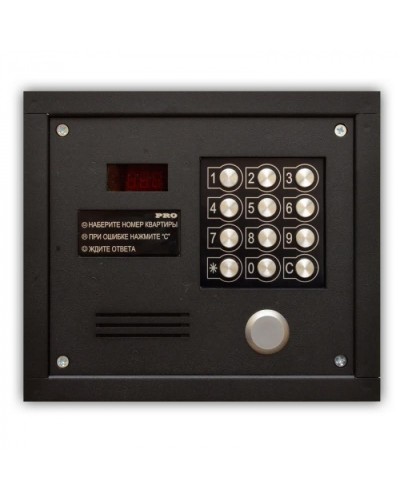 Цифровой домофон Олевс PRO-EM черный в Нефтеюганске Домофония Pintop.ru