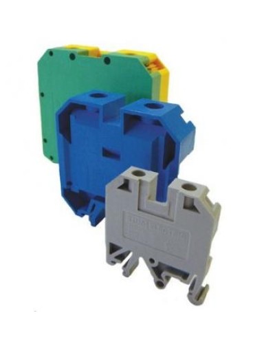 Зажим наборный ЗНИ-4PEN 4мм2 (JXB-земля) IEK YZN20-004-K52 в Нефтеюганске Клеммные колодки Pintop.ru