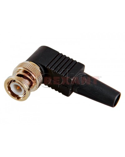 Разъем штекер BNC под винт с колпачком угловой (02-002) (50шт/уп) REXANT 05-3072 в Нефтеюганске Коннекторы Pintop.ru