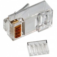 Коннектор RJ45 UTP 8P8C TWT (TWT-PL45-8P8C-V)