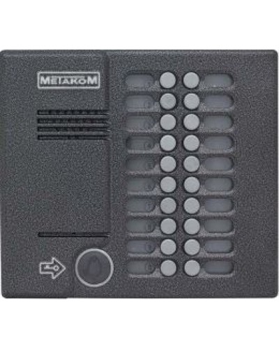 Блок вызова домофона антивандальный Метаком MK20.2-RFEVN в Нефтеюганске Блоки вызова многоабонентные Pintop.ru