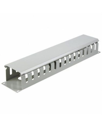 Органайзер кабельный горизонтальный с крышкой, 19, 2U, глубиной 72 мм, металл, RAL 7035 REXANT 04-2645 в Нефтеюганске Кабельные органайзеры Pintop.ru