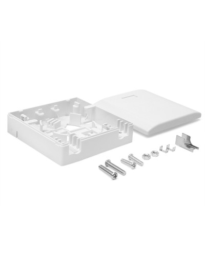 Коробка настенная на 1 адаптер SC LANMASTER LAN-SBF1-WH в Нефтеюганске Патч-панели Pintop.ru