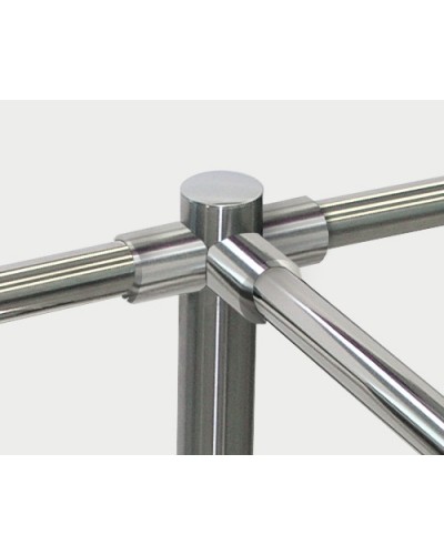 Патрубок прямой для крепления поручней PERCo-BH02 0-10 в Нефтеюганске Ограждения Pintop.ru