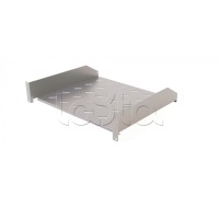 Полка угловая с перфорацией Hyperline (TAL3-2U-600-RAL7035)