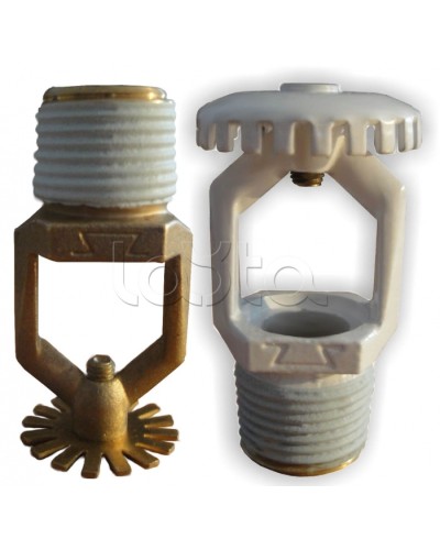 Ороситель дренчерный водяной и пенный Спецавтоматика ДУО0-РВд0,60-R1/2/В3-SU-К115 (белый) (RAL 9016) в Нефтеюганске Оросители Pintop.ru