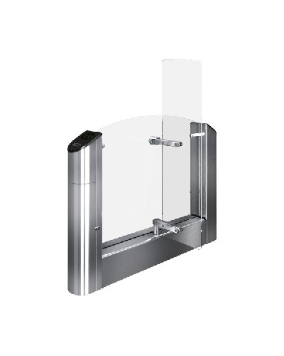 Модуль турникета крайний с высокими створками и картоприемником Oxgard Praktika T-04-SMTК-R-660(Mifare) в Нефтеюганске Турникеты Pintop.ru