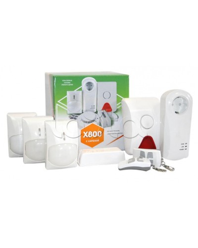 Комплект охранной GSM сигнализации Сибирский Арсенал Комплект GSM-сигнализации X-800 в Нефтеюганске GSM мониторинг Сибирский арсенал Pintop.ru