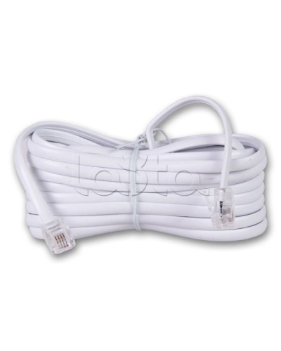 Удлинитель телефонный 7 м белый (10шт/уп) REXANT 18-3071 в Нефтеюганске Патч-корды и пигтейлы Pintop.ru